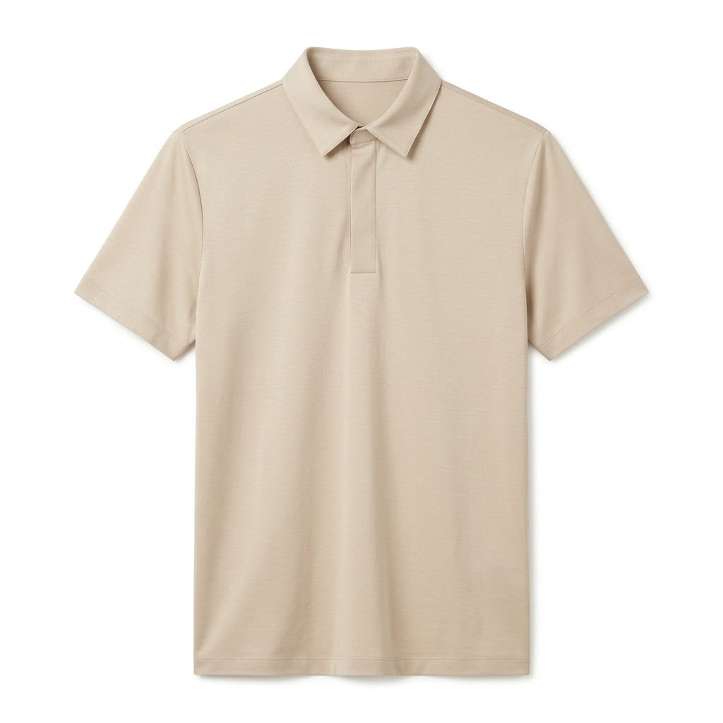 Silk-Blend Jersey Polo Shirt