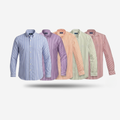 COTTON SHIRT STRIPED [BUY 2, GET 5] + FREE GLASSES