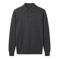 Fine-Knit Merino Wool Polo Shirt