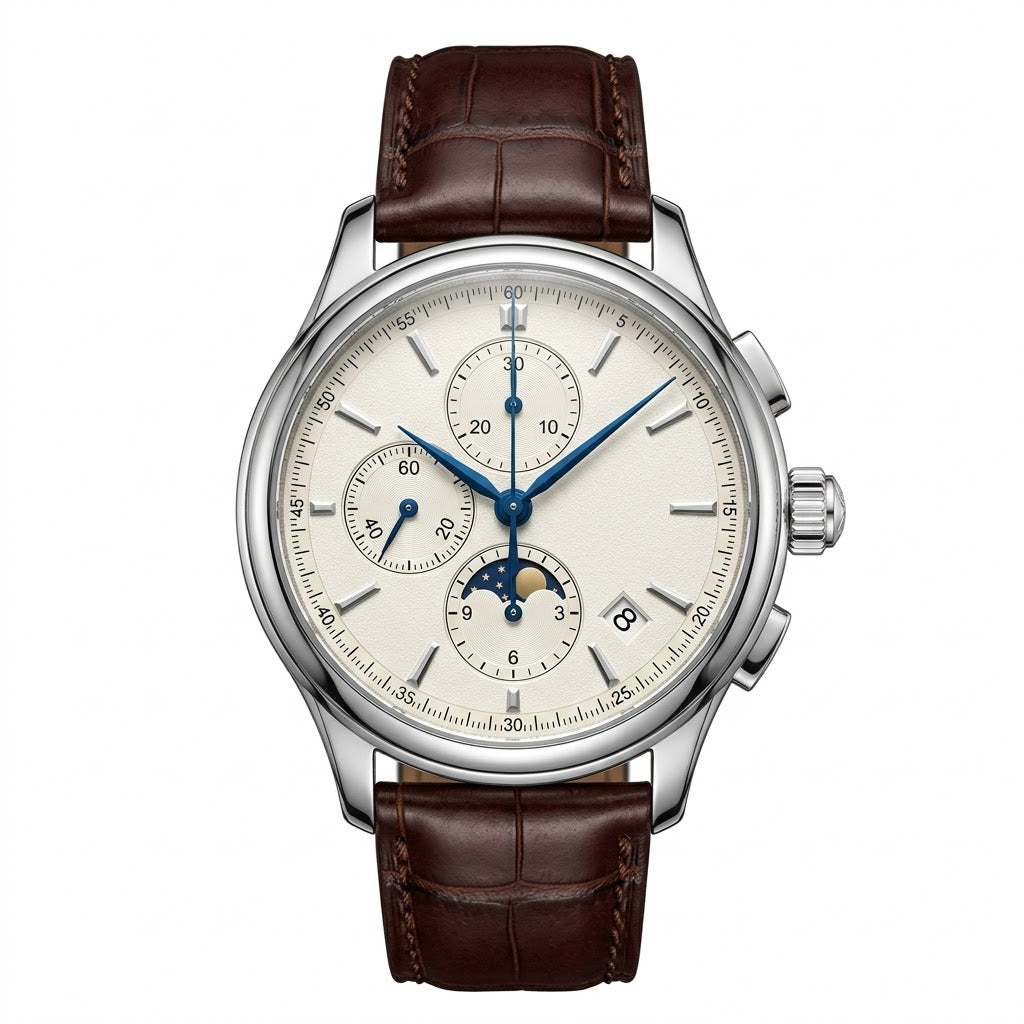 Classic Chronograph with Moon Phase