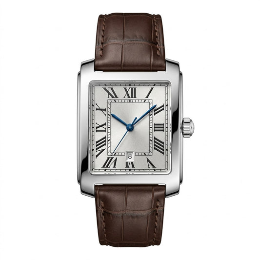 Classic Tank-Style Timepiece