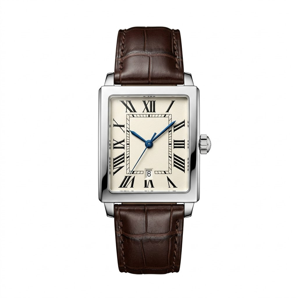 Minimalist Time-Piece with Roman Numerals